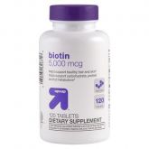 up&up Biotin 5000 mcg Tablets - 120