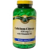 Calcium Citrate 630 mg with Vitamin D3 300 CAPSULAS