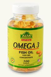 Omega 3 Fish Oil 1000 mg 100 tabletes