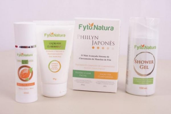 Phiilyn Japonês Clareamento De Manchas Kit Fyto Natura