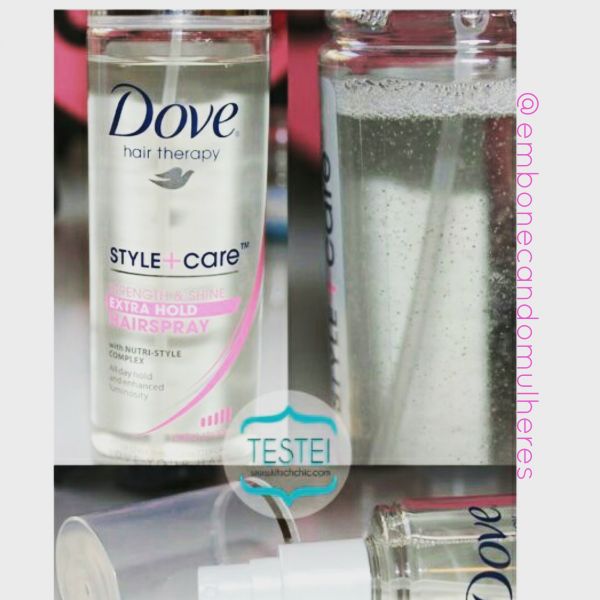 Spray fixador Dove