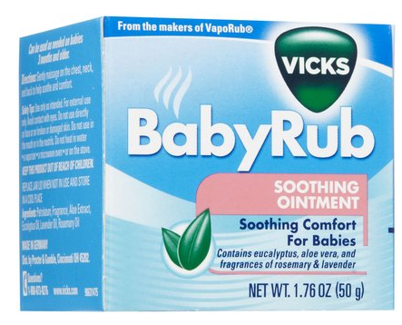 Pomada Vicks BabyRub 50g