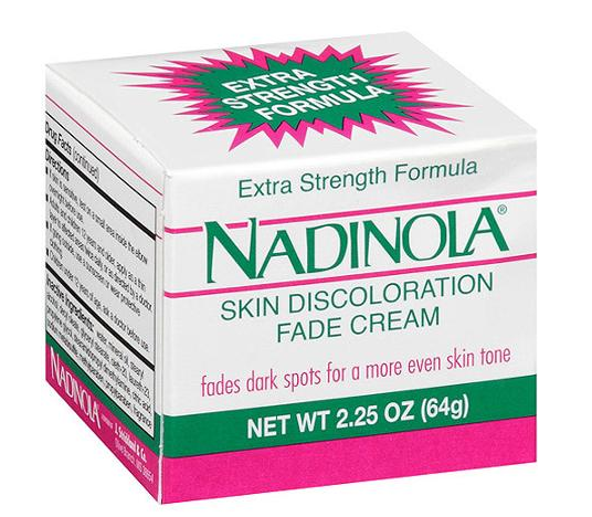 Clareador manchas escuras da face -Nadinola - 64 Gr