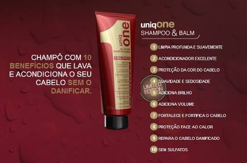 Shampoo Uniq One Conditionig 10 em 1 350ml