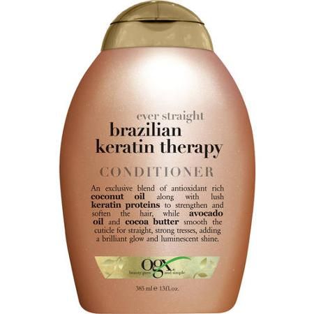 SHAMPOO ORGANIX EVER STRAIGHT BRAZILIAN KERATIN THERAPY 385ML