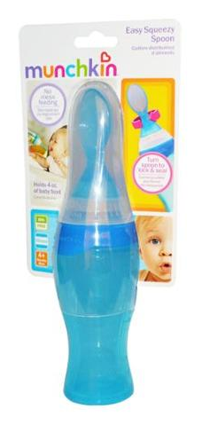 Colher Munchkin - Dosadora Papinha Azul 118ml